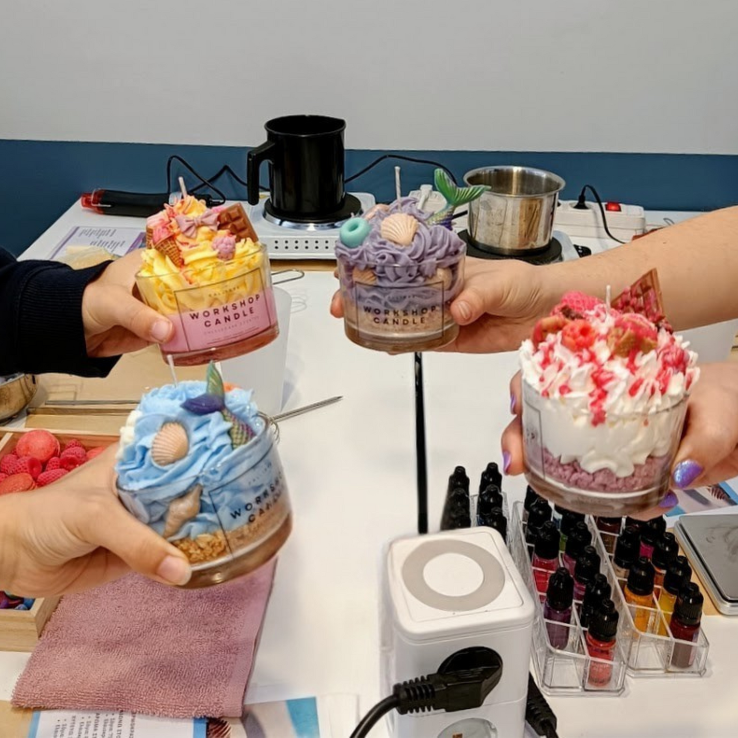 Candle Workshop Εργαστήριο κεριών