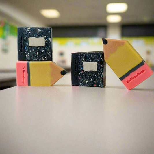 Σαπούνι τετράδιο, Back to school