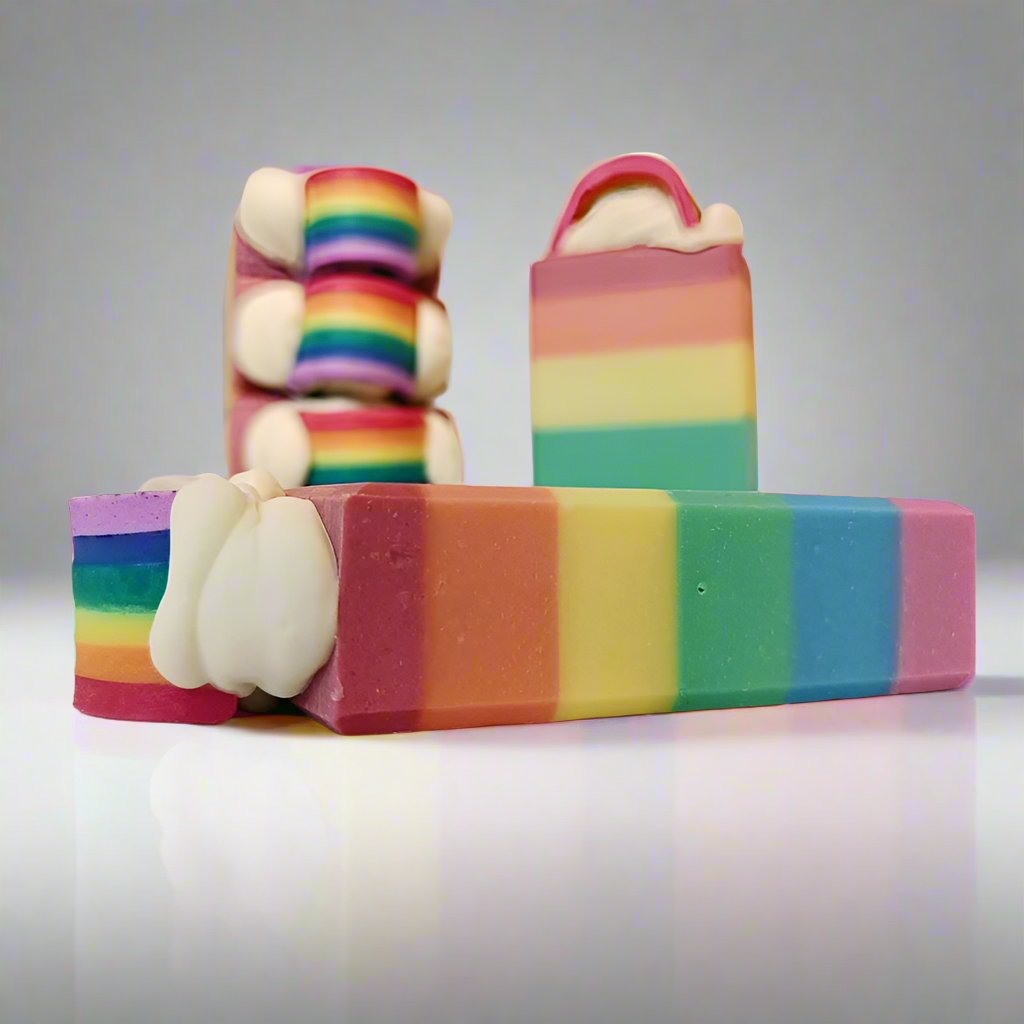 Σαπούνι Ουράνιο Τόξο Rainbow soap bar