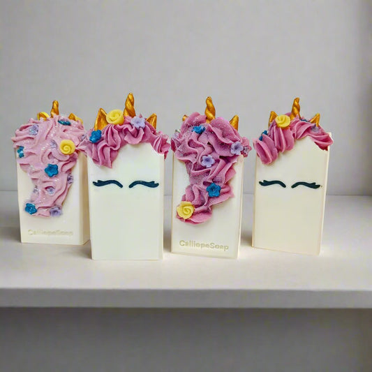 Σαπούνι Μονόκερος Unicorn soap, Unique Art Soap