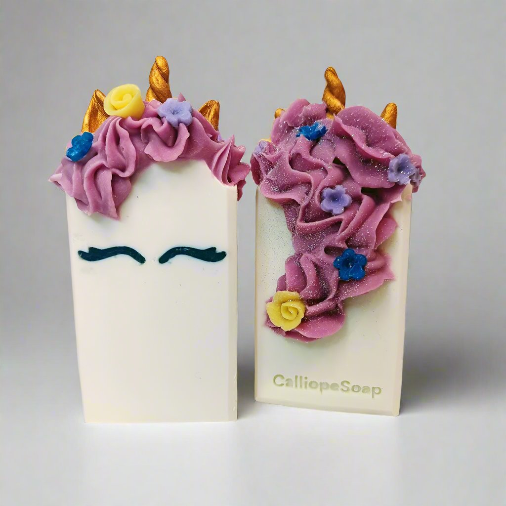 Σαπούνι Μονόκερος Unicorn soap, Unique Art Soap