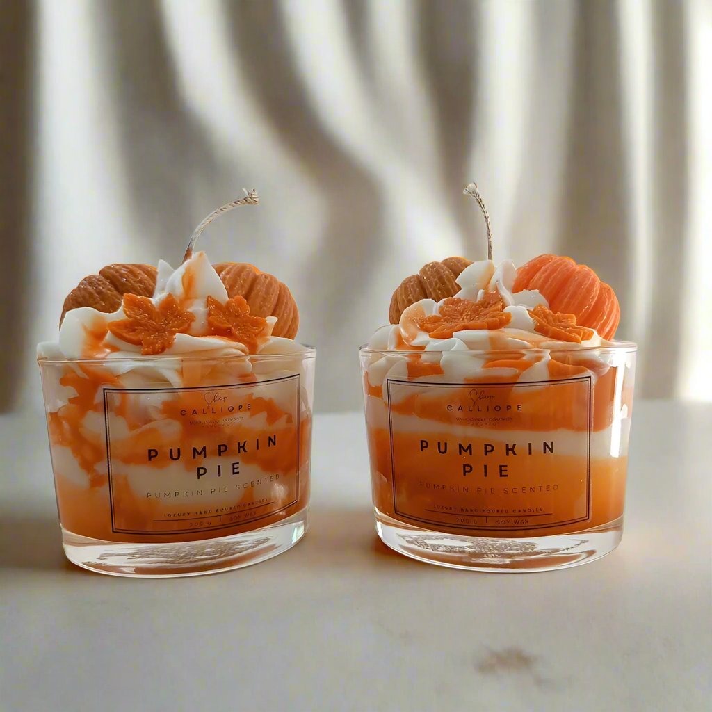 Κερί σόγιας σε ποτήρι Pumpkin
