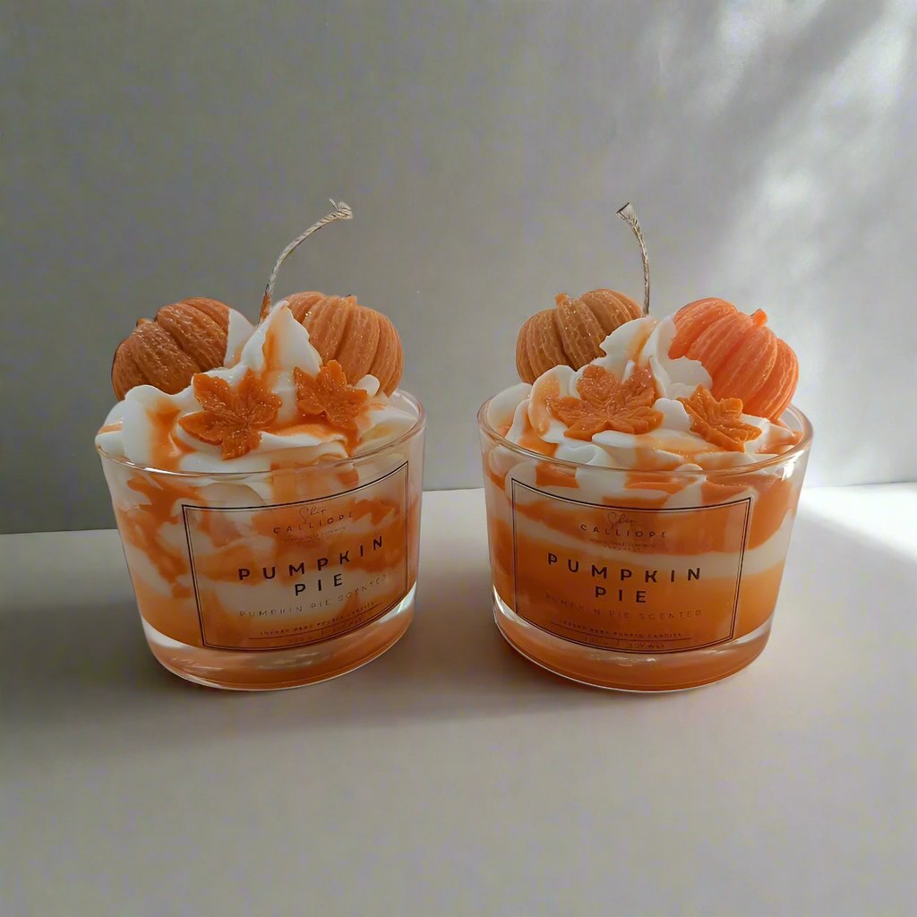 Κερί σόγιας σε ποτήρι Pumpkin