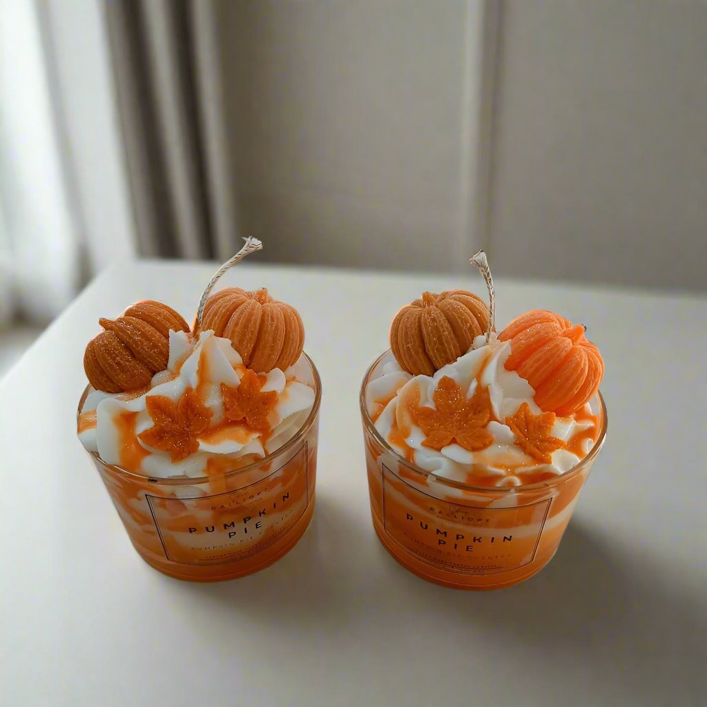 Κερί σόγιας σε ποτήρι Pumpkin