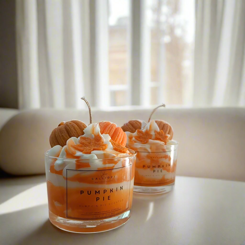 Κερί σόγιας σε ποτήρι Pumpkin