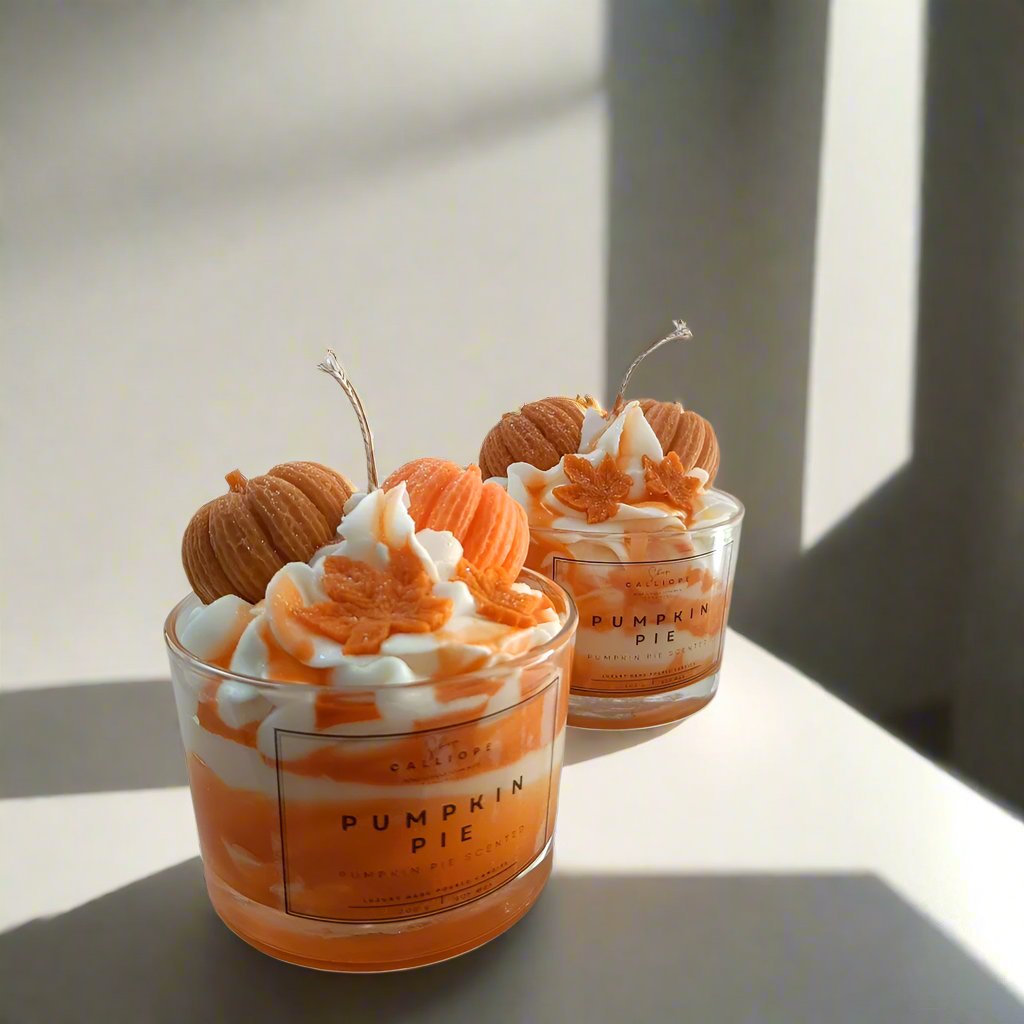 Κερί σόγιας σε ποτήρι Pumpkin
