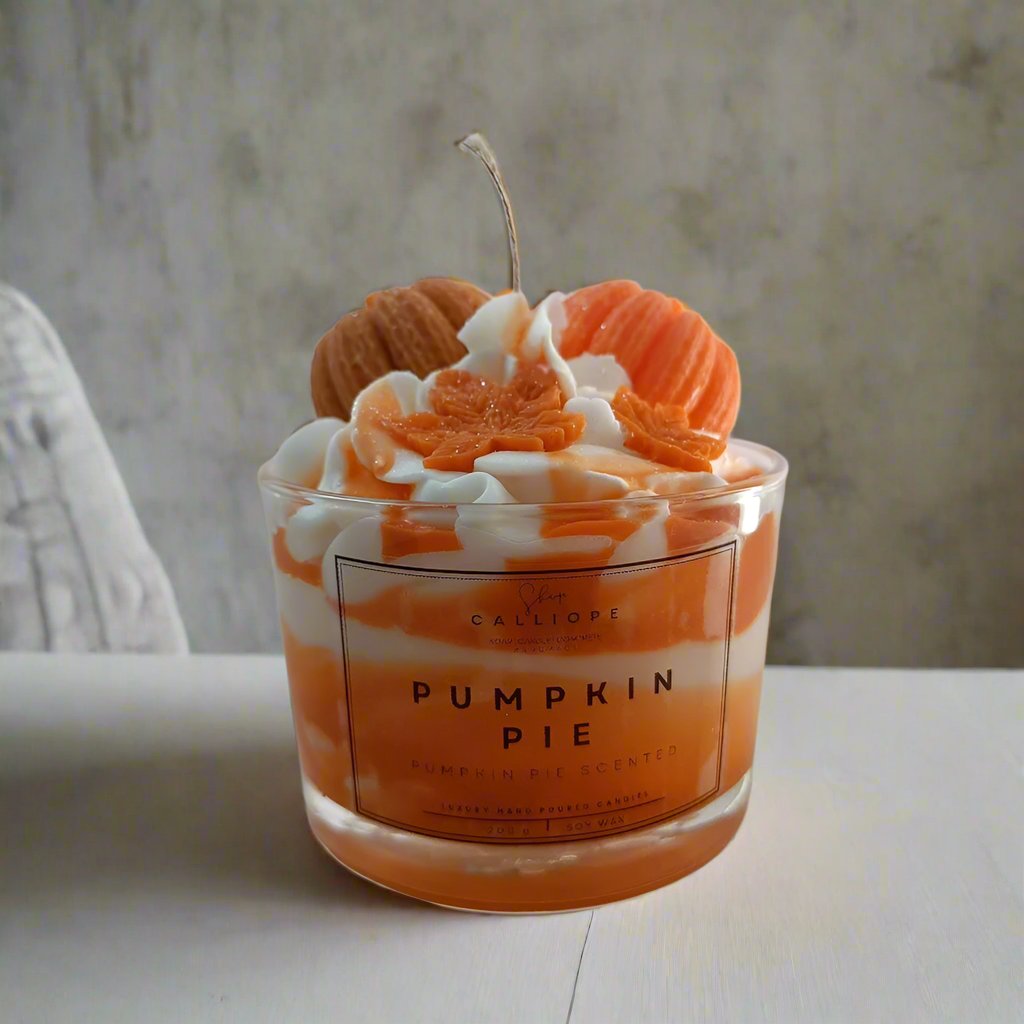 Κερί σόγιας σε ποτήρι Pumpkin