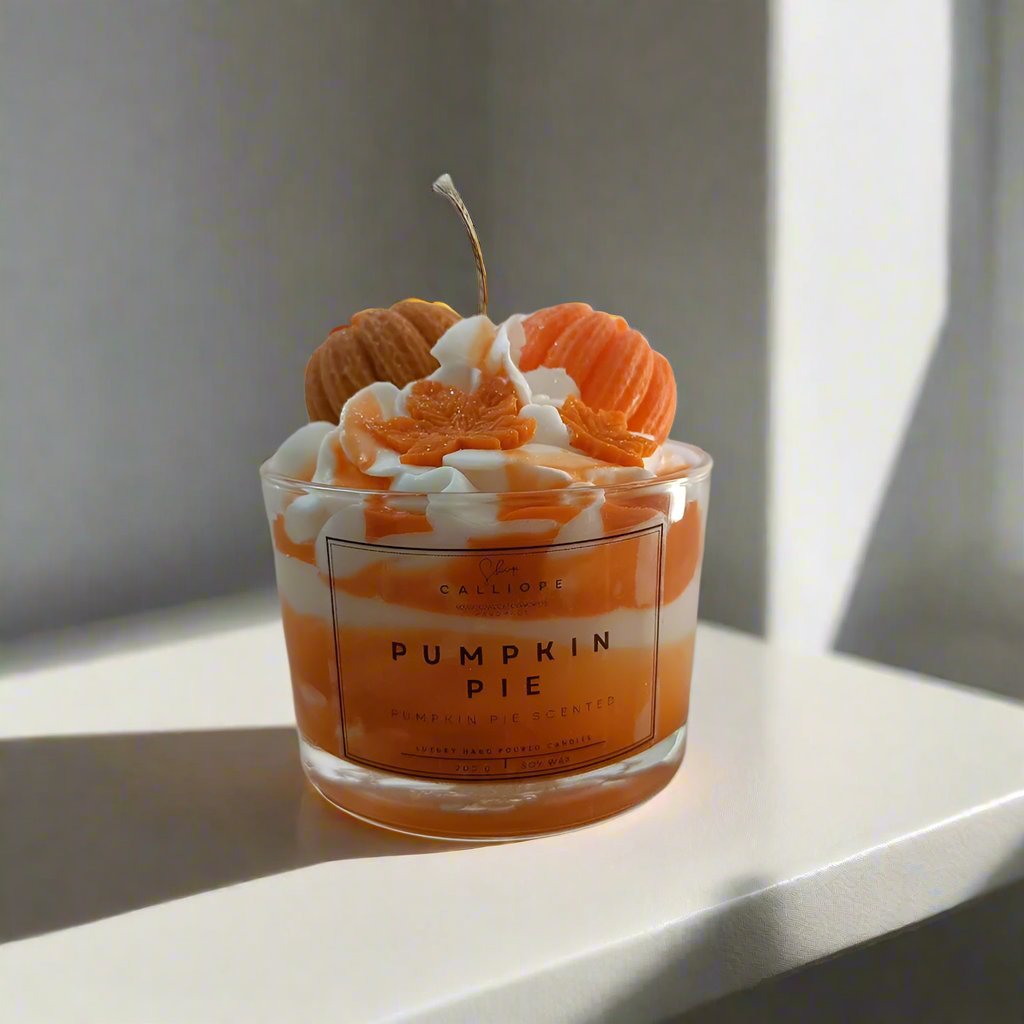 Κερί σόγιας σε ποτήρι Pumpkin