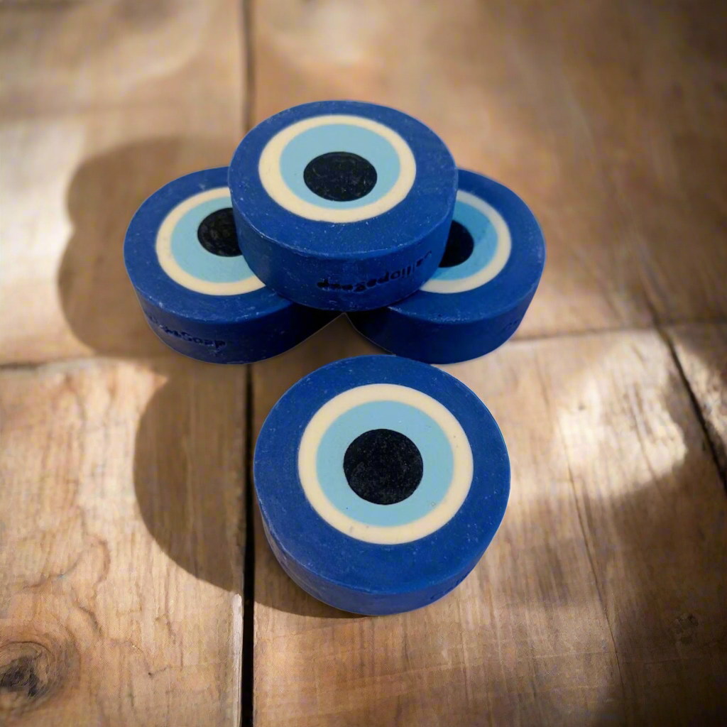 evil eye cold process soap