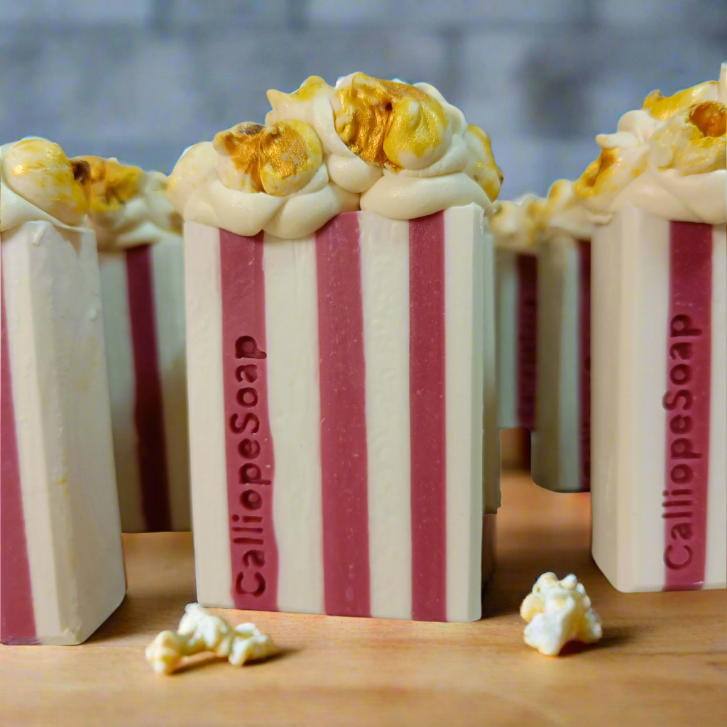 Σαπούνι Ποπ κορν Pop corn soap, Unique Art Soap