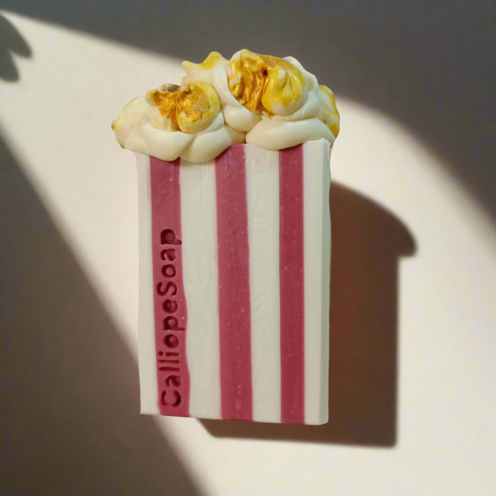Σαπούνι Ποπ κορν Pop corn soap, Unique Art Soap