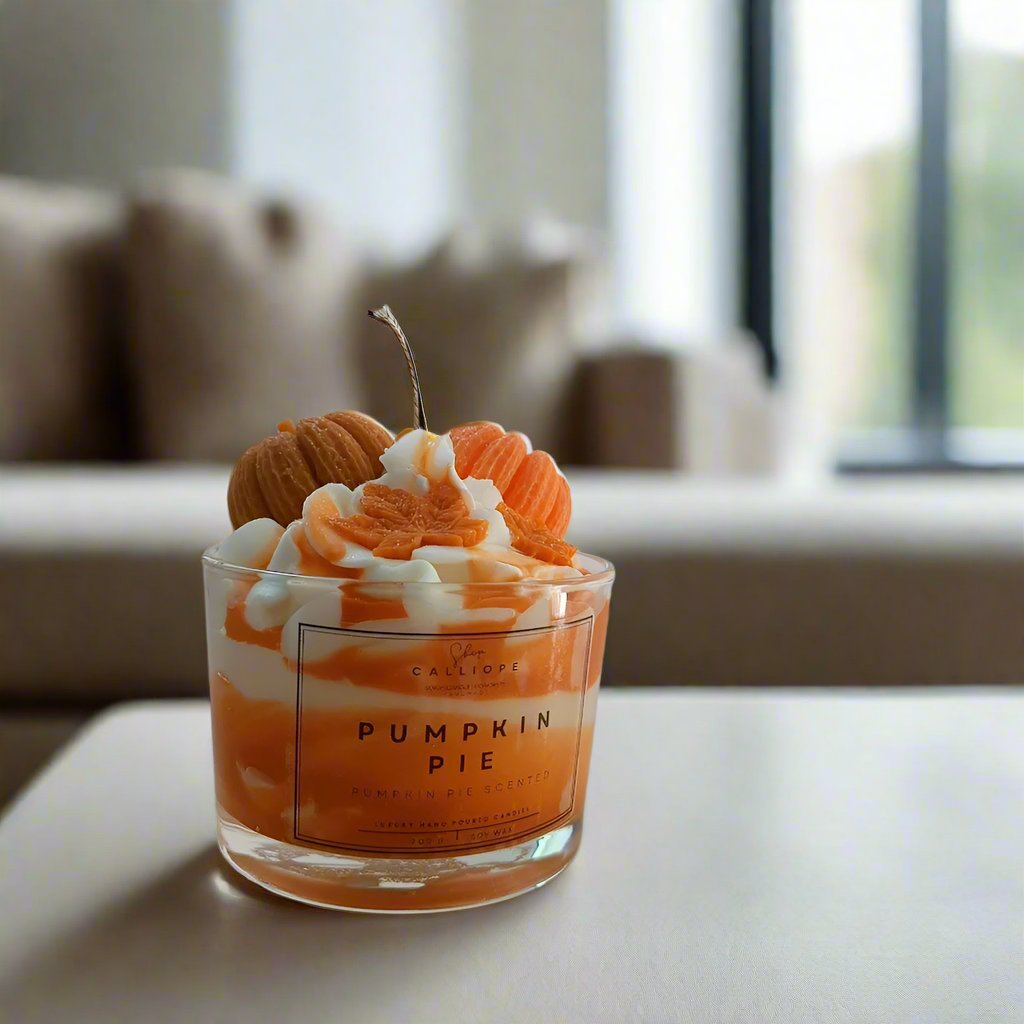 Κερί σόγιας σε ποτήρι Pumpkin