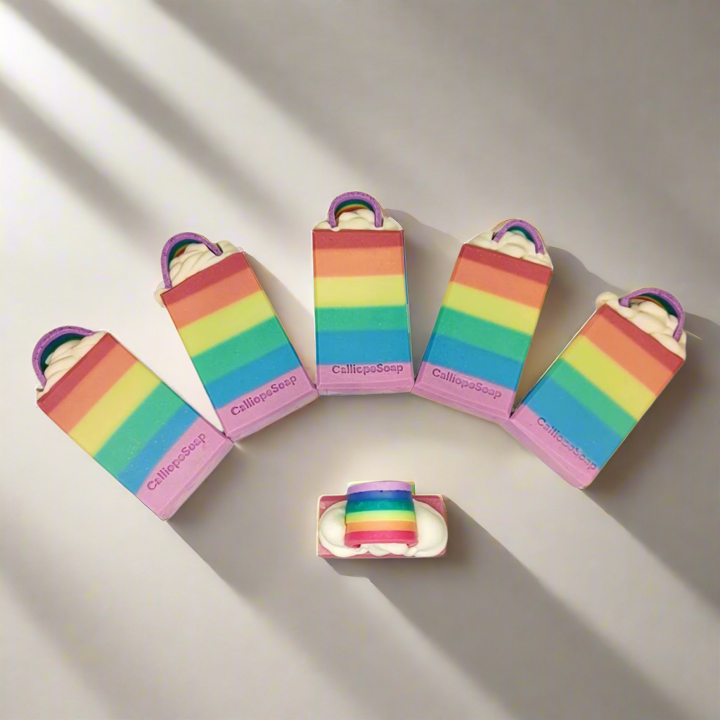 Σαπούνι Ουράνιο Τόξο Rainbow soap bar