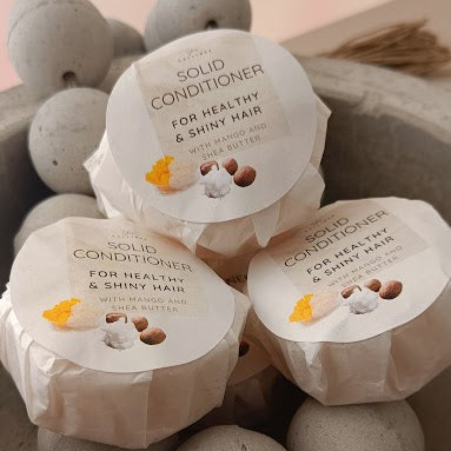 Solid conditioner | Στερεό conditioner μαλλιών