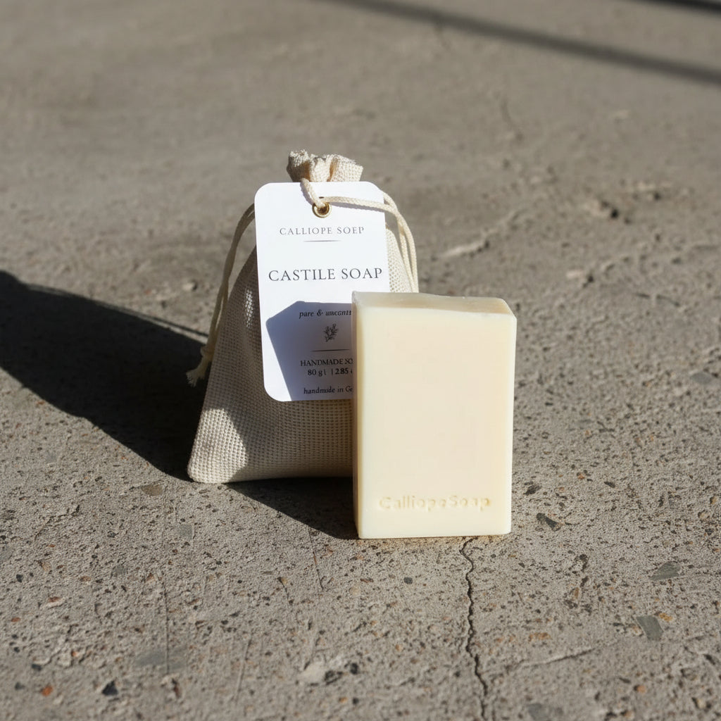 Castile Soap | Χειροποίητο σαπούνι 100% Ελαιολάδου (6μηνης Ωρίμανσης)