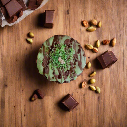 Κερί τούρτα dubai chocolate