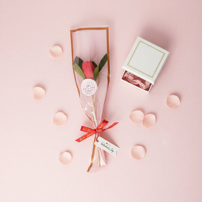 Red Tulip Wax Melt Bouquet – Χειροποίητο Αρωματικό Wax Melt