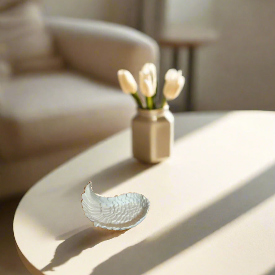 Διακοσμητικό δισκάκι φτερό