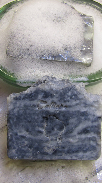 Men's soap with activated charcoal