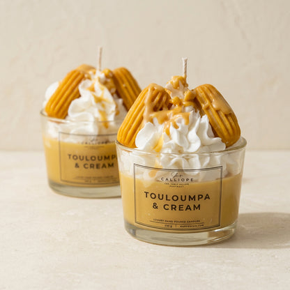 Touloumpa & Cream – Dessert Κερί