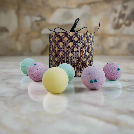 Bath bomb box limited edition - mini μπάλες οξυγόνου σε κουτί