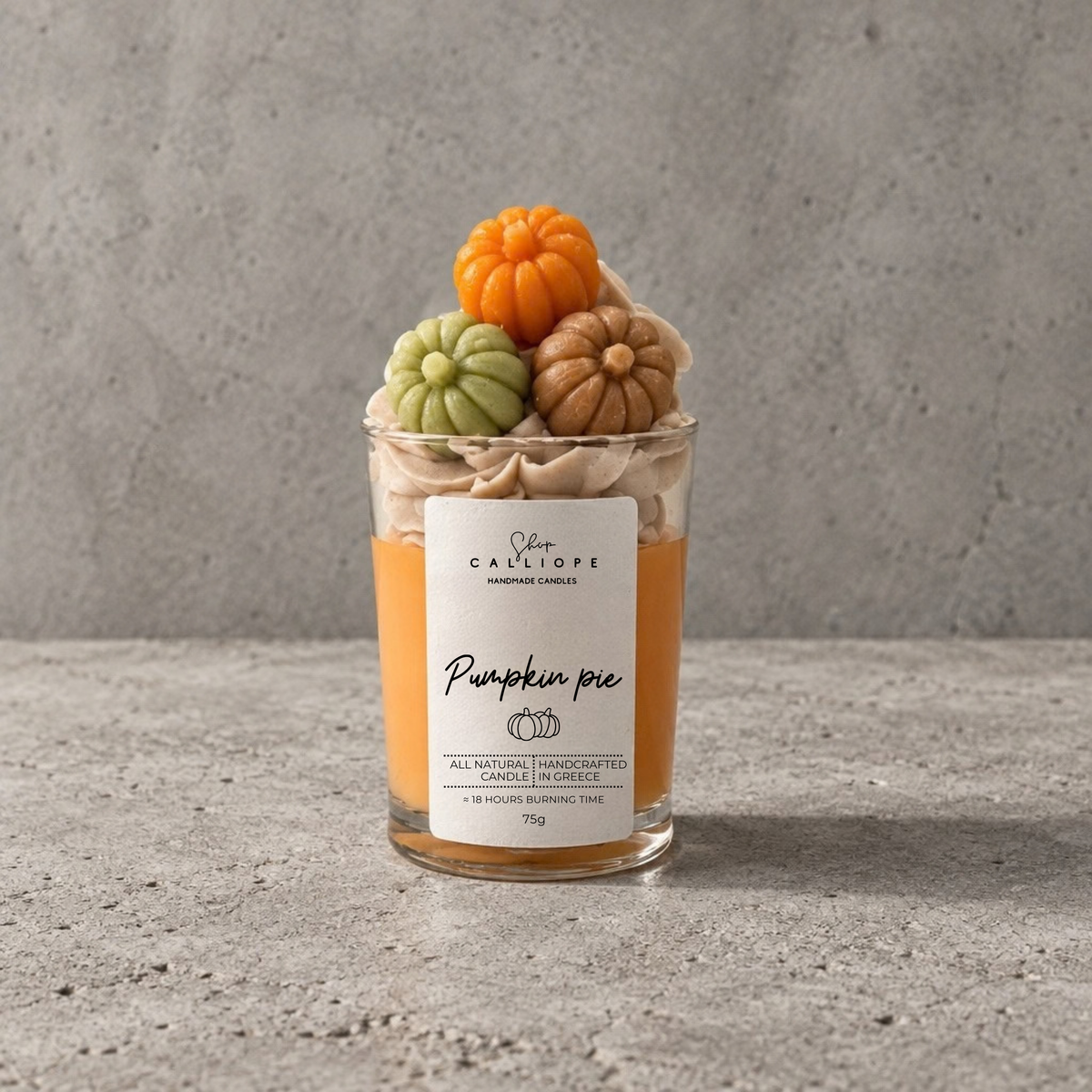 Pumpkin Pie Αρωματικό Κερί Shot