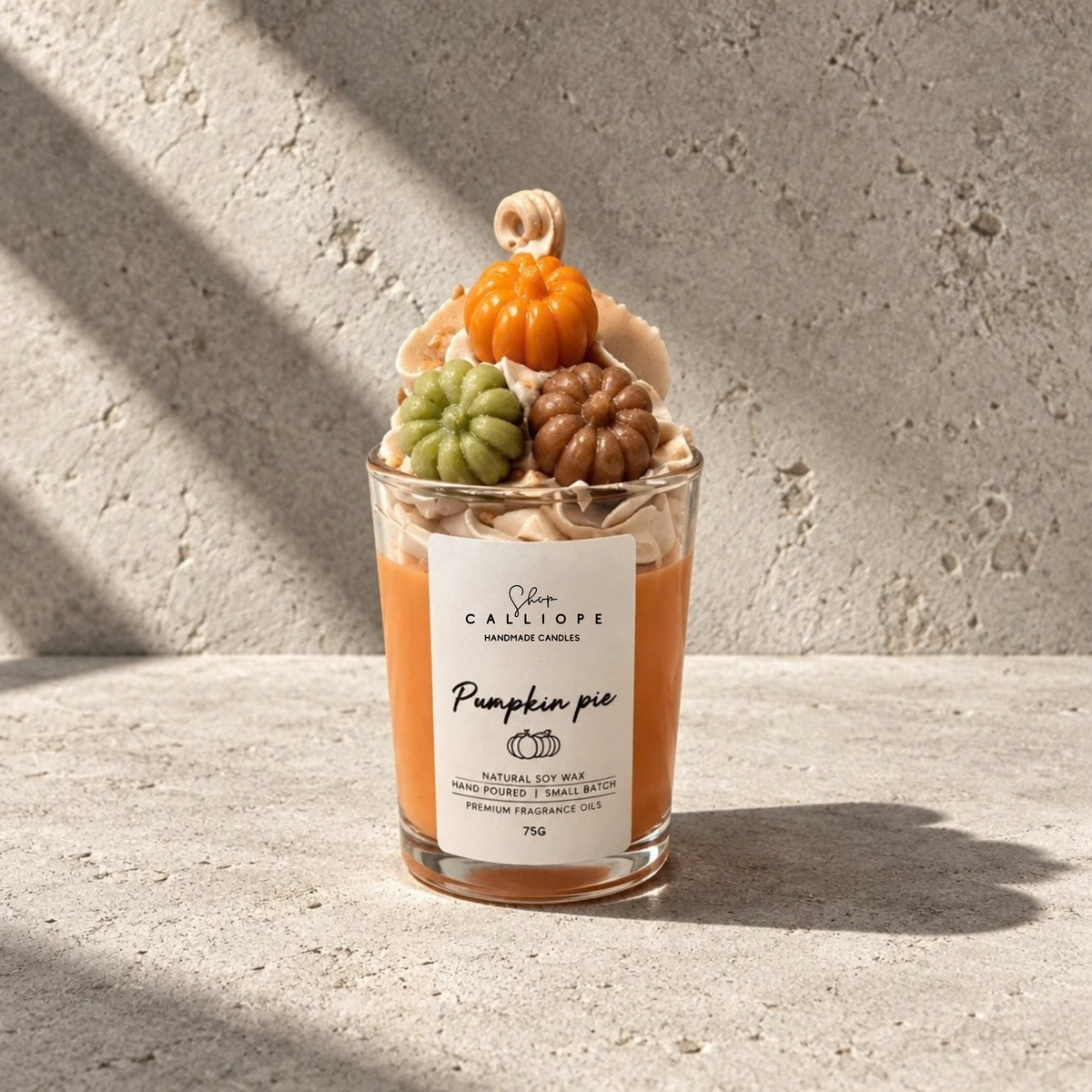 Pumpkin Pie Αρωματικό Κερί Shot