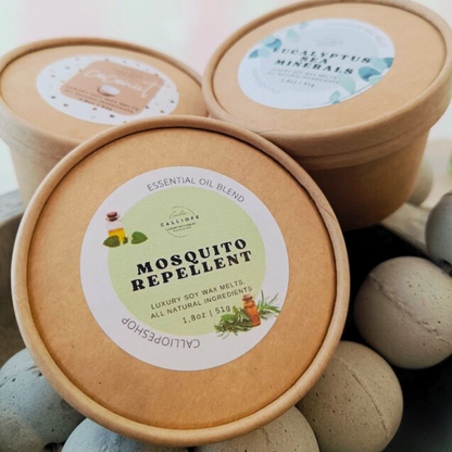 Αντικουνουπικό Wax melt Soy wax με αιθέρια έλαια
